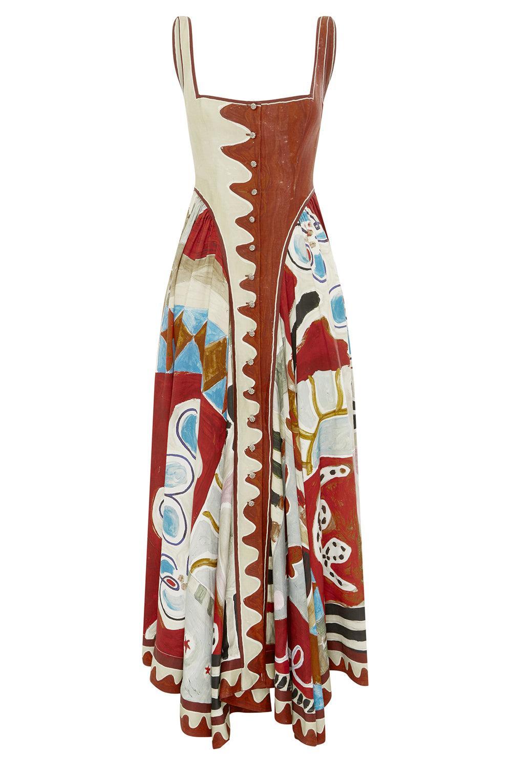 Michelle Midi Dress-MULTI-2-CLOTHINGDRESSCASUAL-ALEMAIS