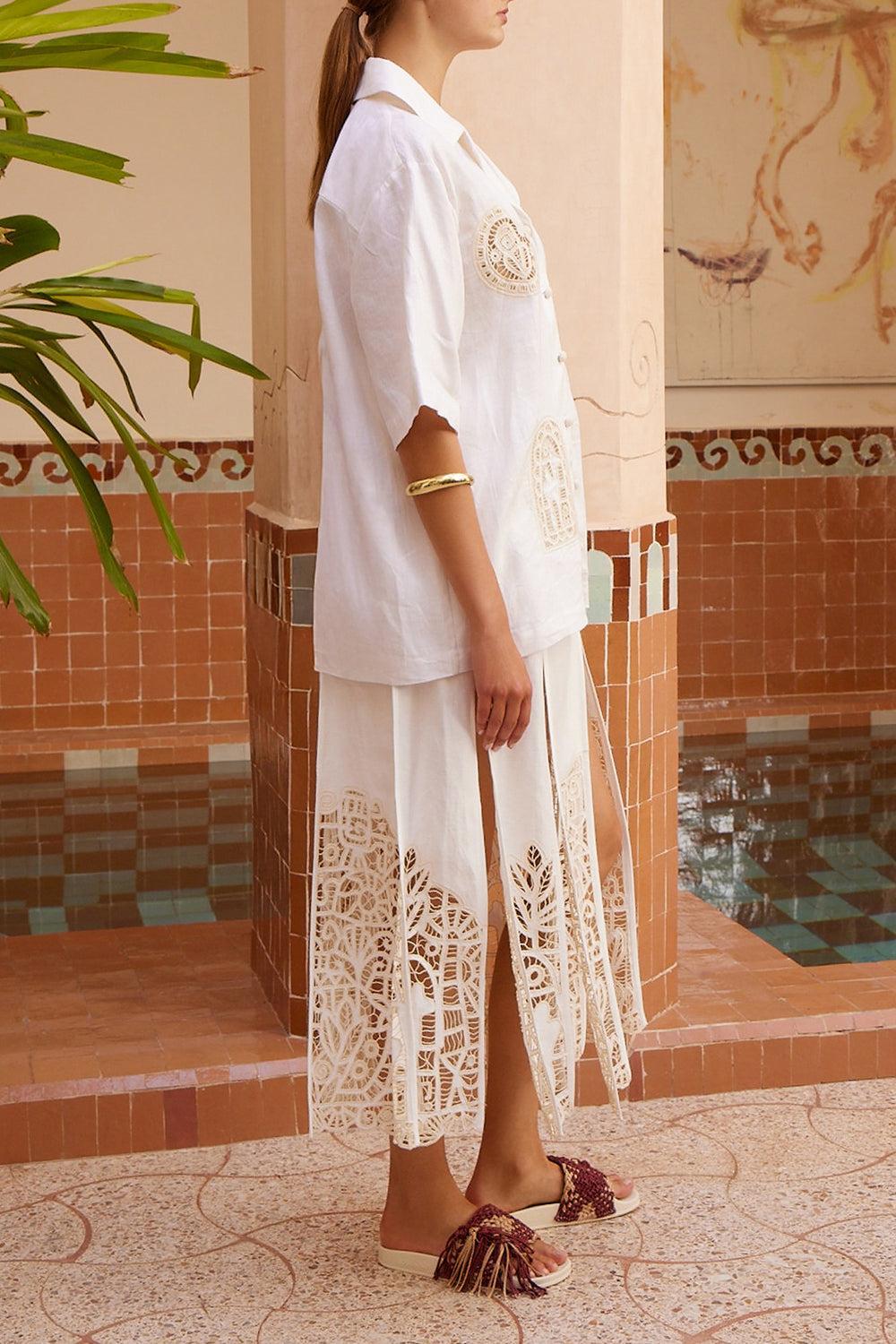 Rosemary Embroidered Shirt-CREAM-0-CLOTHINGTOPBLOUSE-ALEMAIS