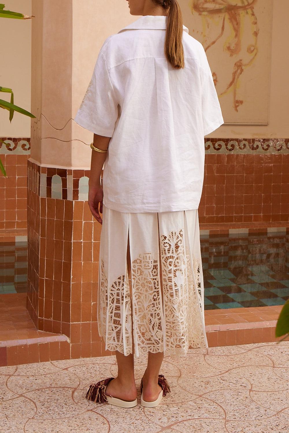 Rosemary Embroidered Shirt-CREAM-0-CLOTHINGTOPBLOUSE-ALEMAIS