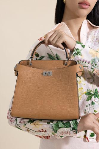 Lutece Mini Bag - Camel-BROWN-HANDBAGTOP HANDLE-MICHINO