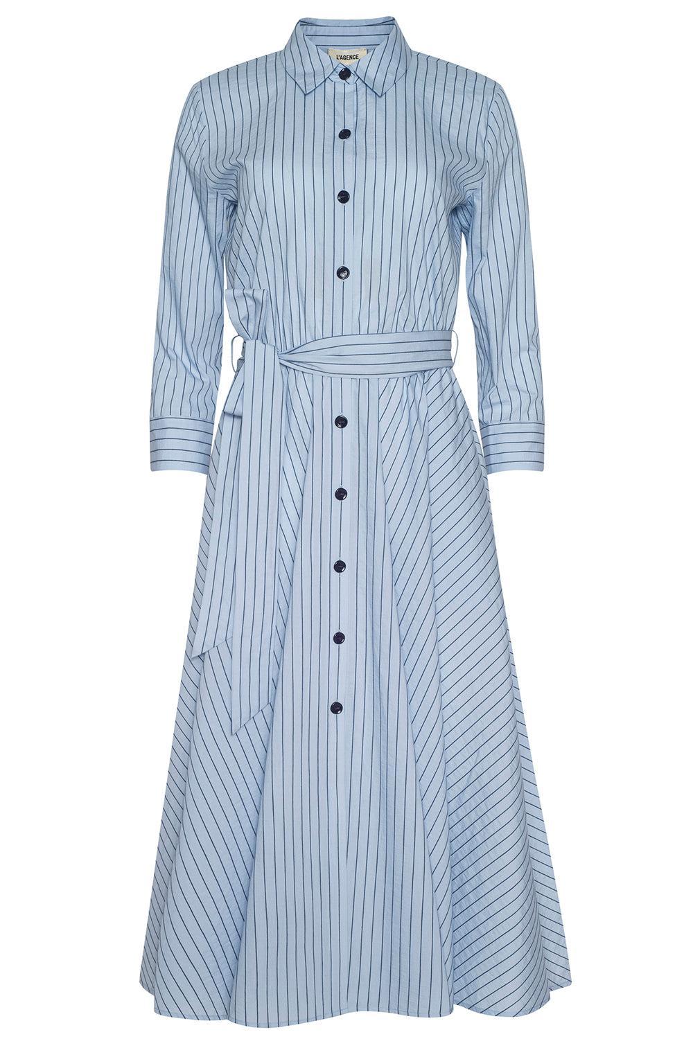 Ralphie Dress-STRIPE-XS-CLOTHINGDRESSCASUAL-L'AGENCE