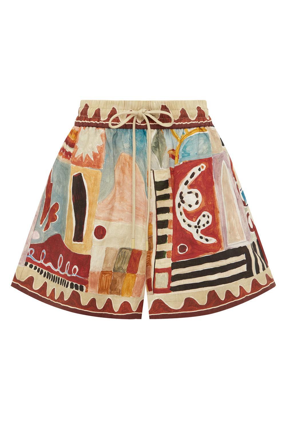 Michelle Short-MULTI-2-CLOTHINGPANTSHORT-ALEMAIS