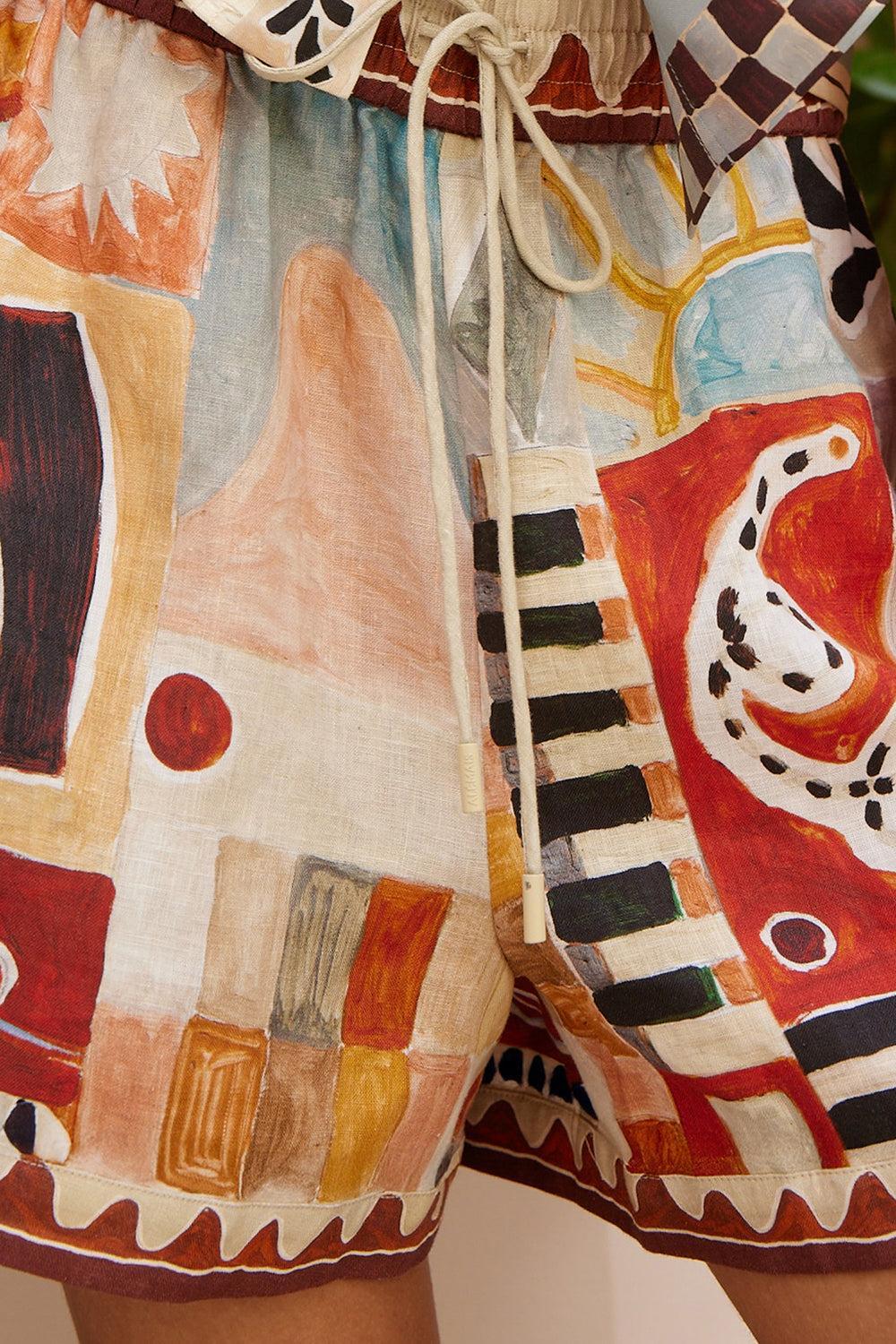 Michelle Short-MULTI-2-CLOTHINGPANTSHORT-ALEMAIS