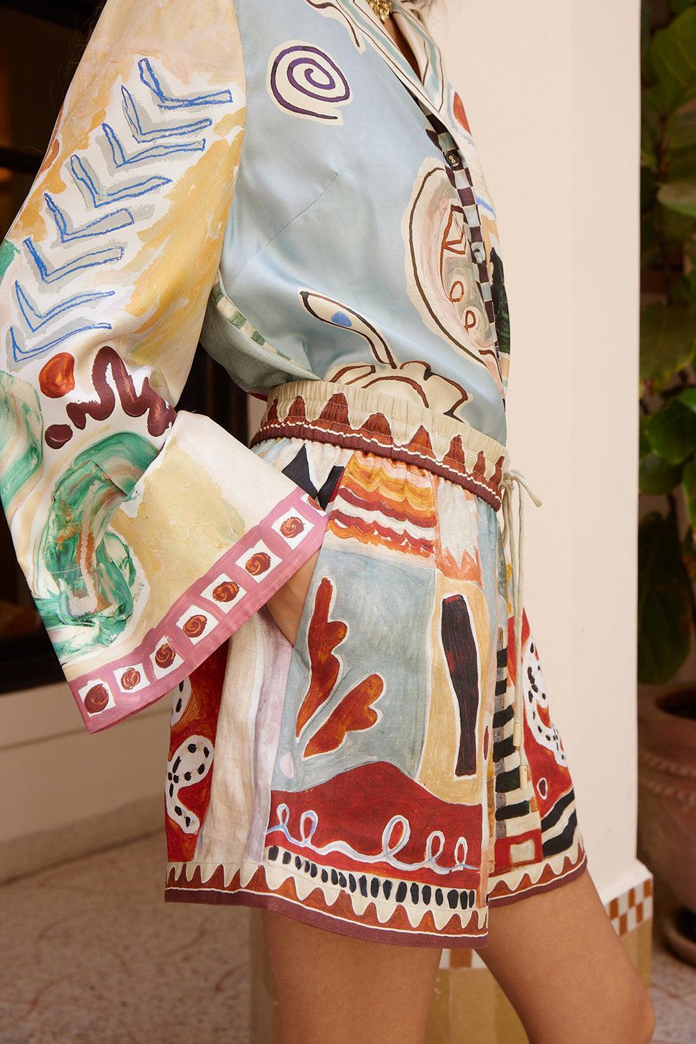 Michelle Short-MULTI-2-CLOTHINGPANTSHORT-ALEMAIS