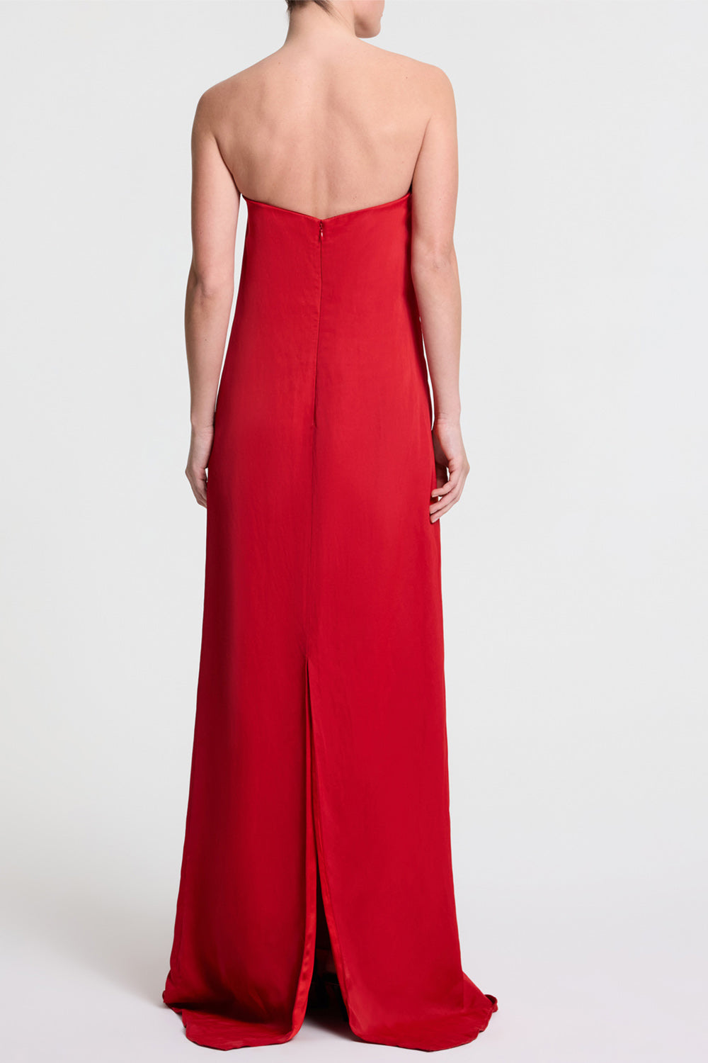  Carolyns Gown - Pompeian Red-RED-2-CLOTHINGDRESSGOWN-TWP 