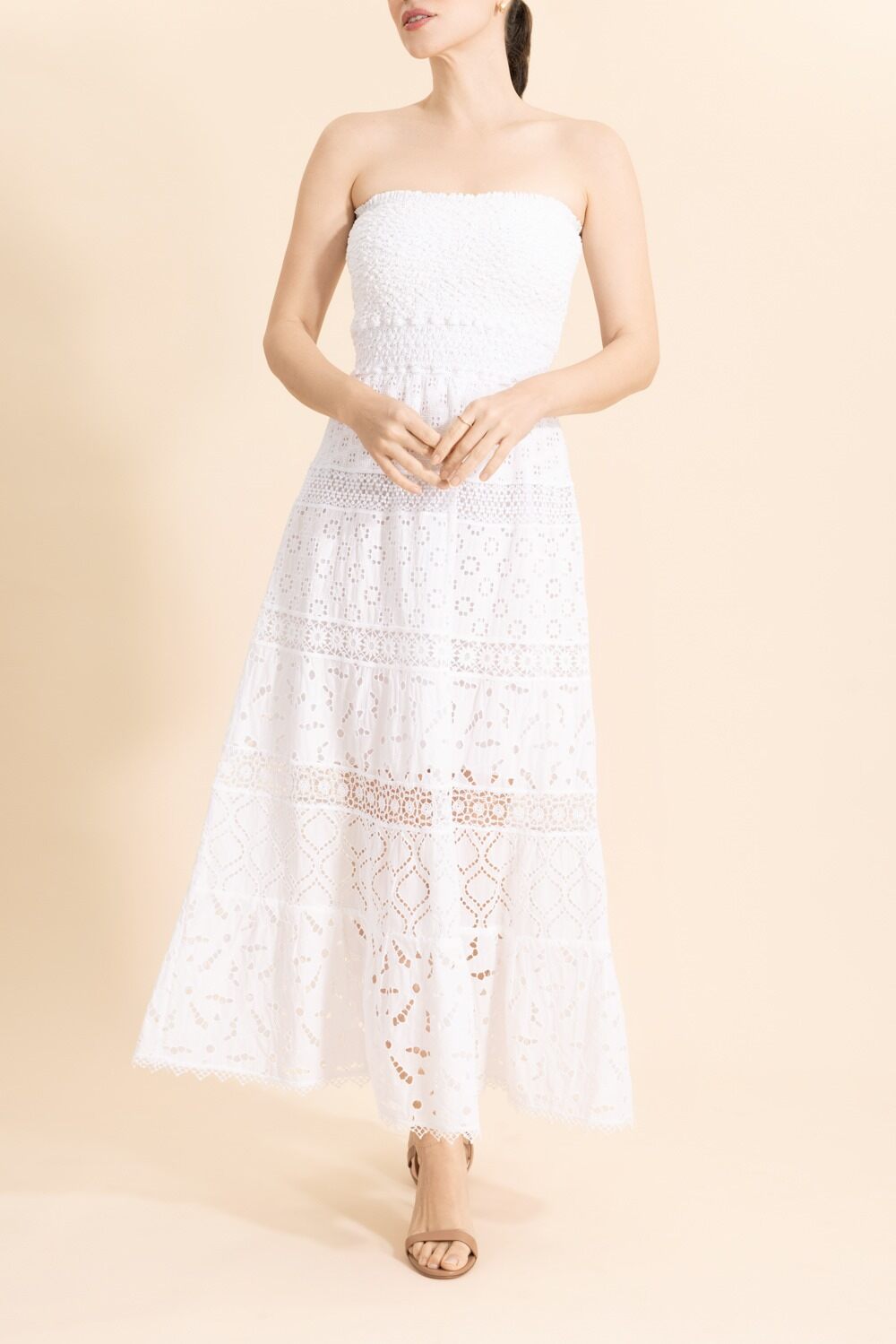 Savio Dress-WHITE-XS-CLOTHINGDRESSCASUAL-TEMPTATION POSITANO