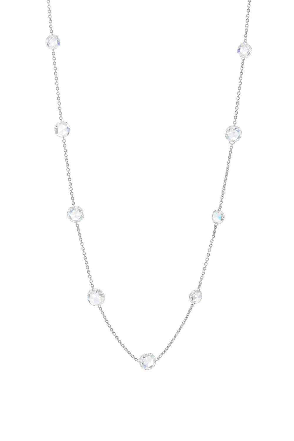 Ethereal Chain Necklace-WHITE GOLD-JEWELRYFINE JEWELNECKLACE O-64 FACETS