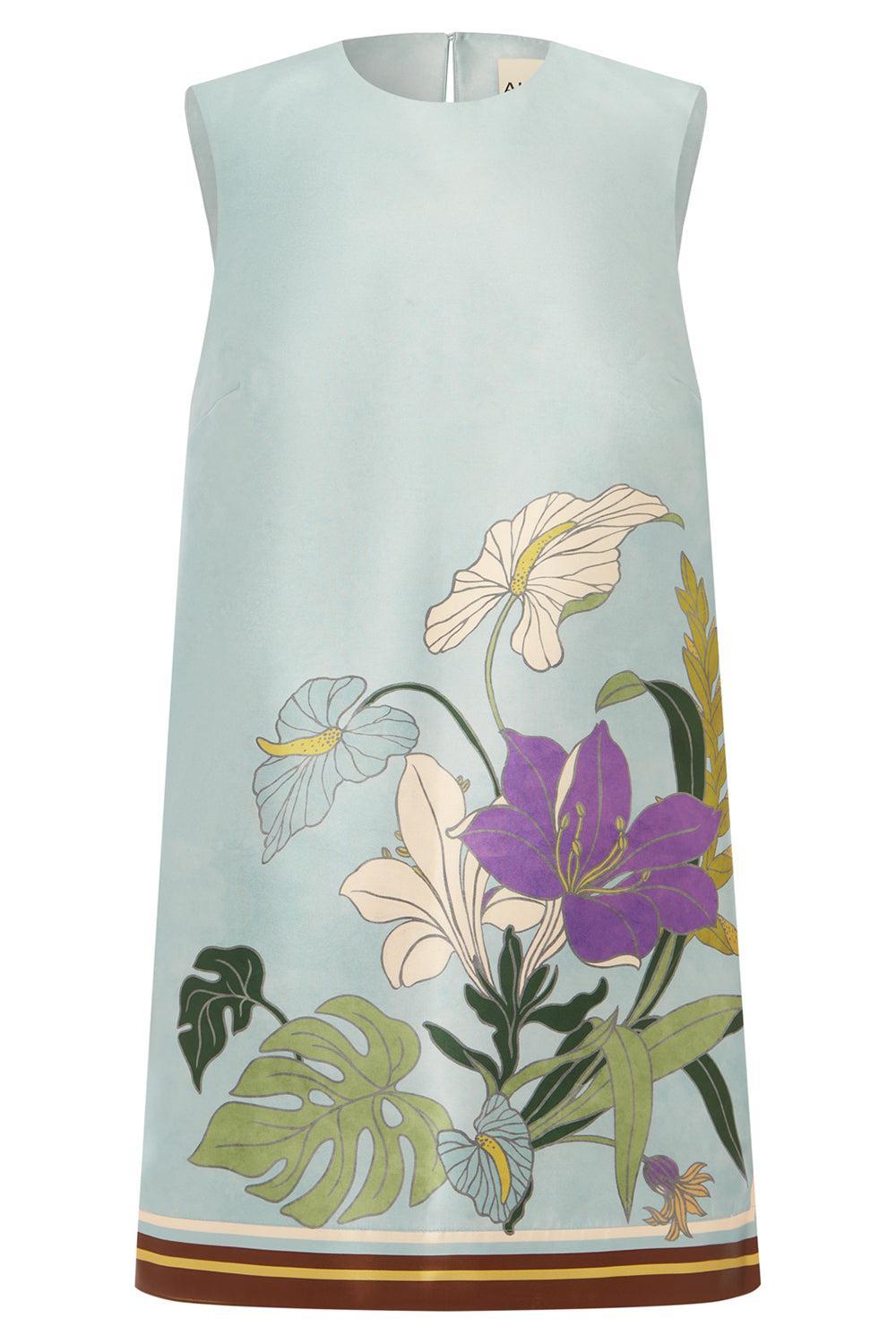 Alfie Mini Dress-BLUE-0-CLOTHINGDRESSCASUAL-ALEMAIS