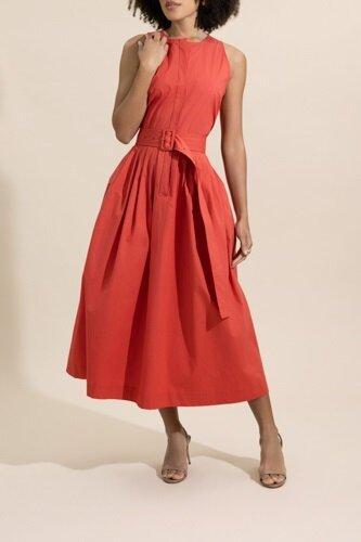 Liana Dress-RED-38-CLOTHINGDRESSCASUAL-ANTONELLI
