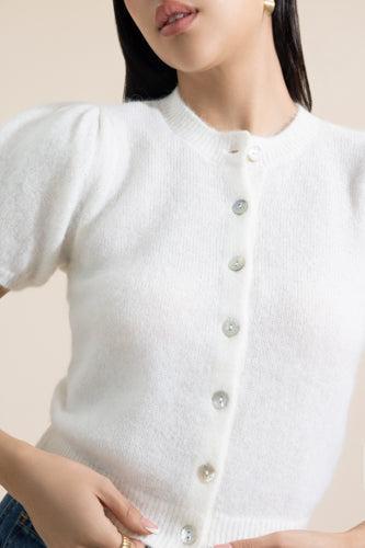Anisa Cardigan-CREAM-XS-CLOTHINGTOPCARDIGAN-DOEN