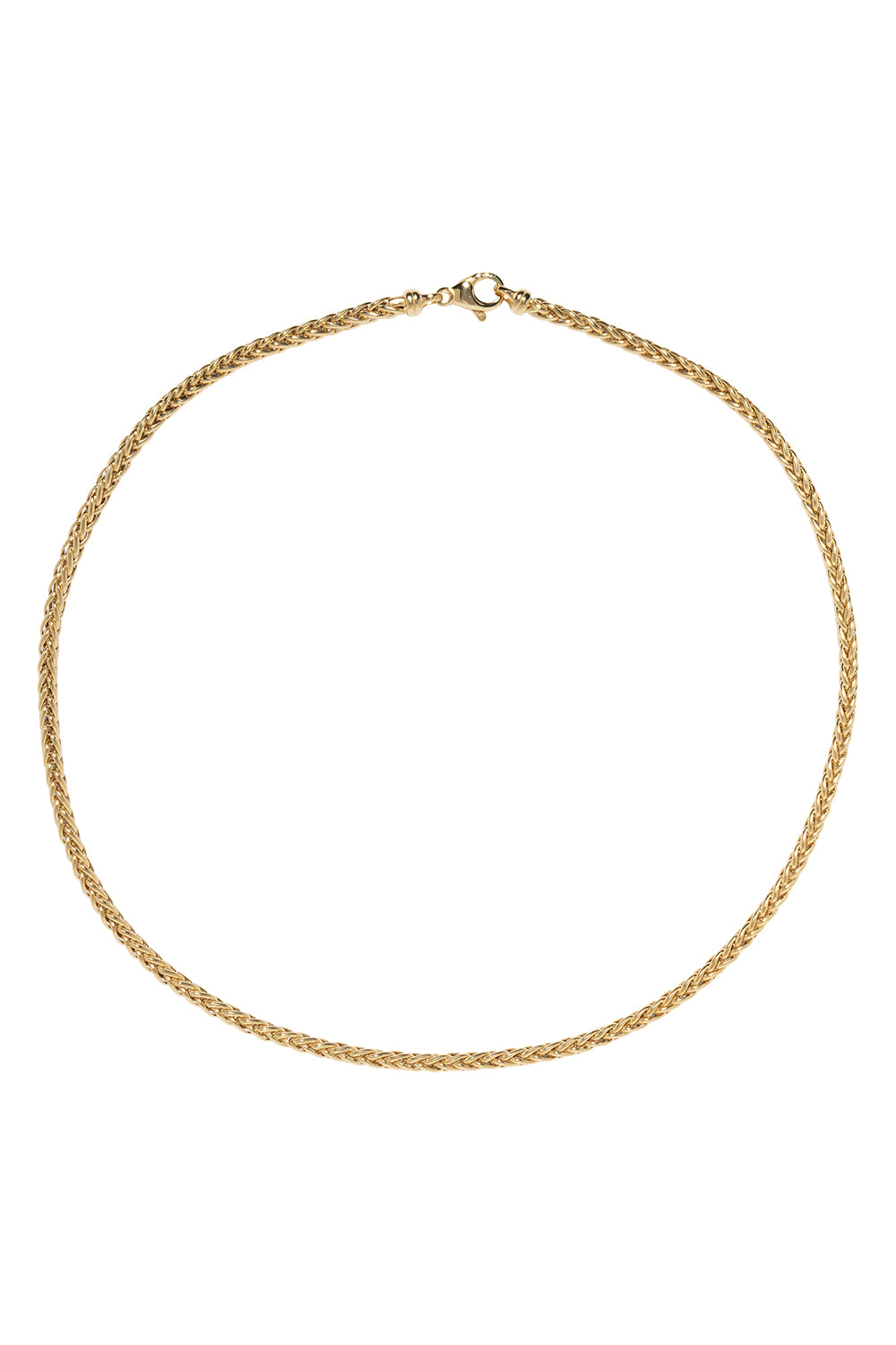 Small Woven Chain Necklace
