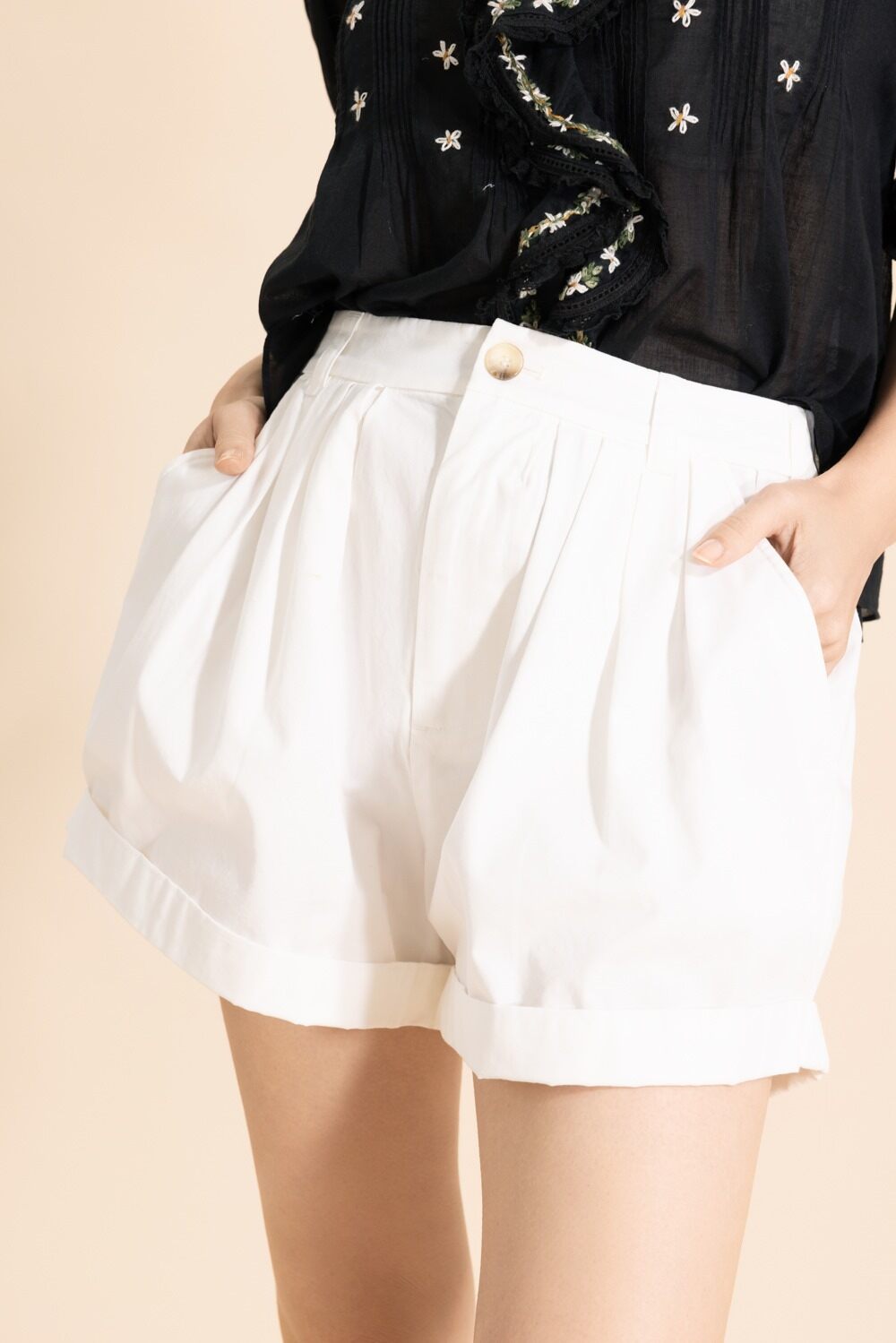 Paige Short-CREAM-2-CLOTHINGPANTSHORT-DOEN