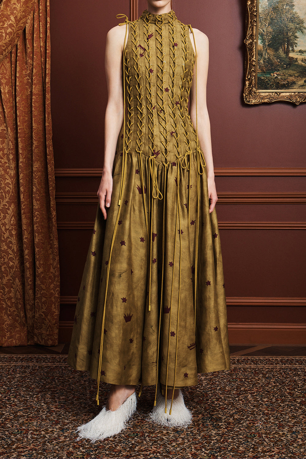 Astro Gown Olive