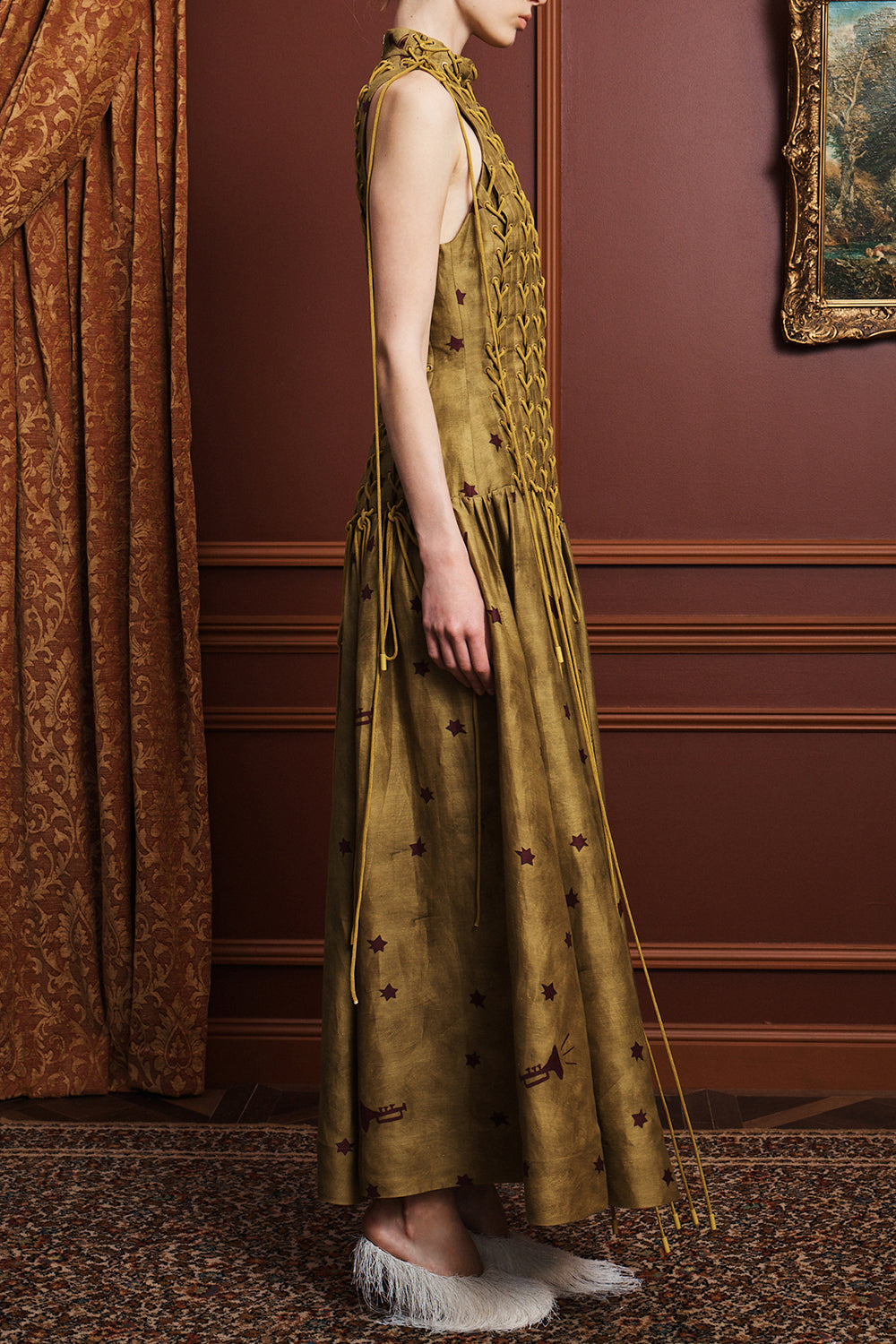 Astro Gown Olive