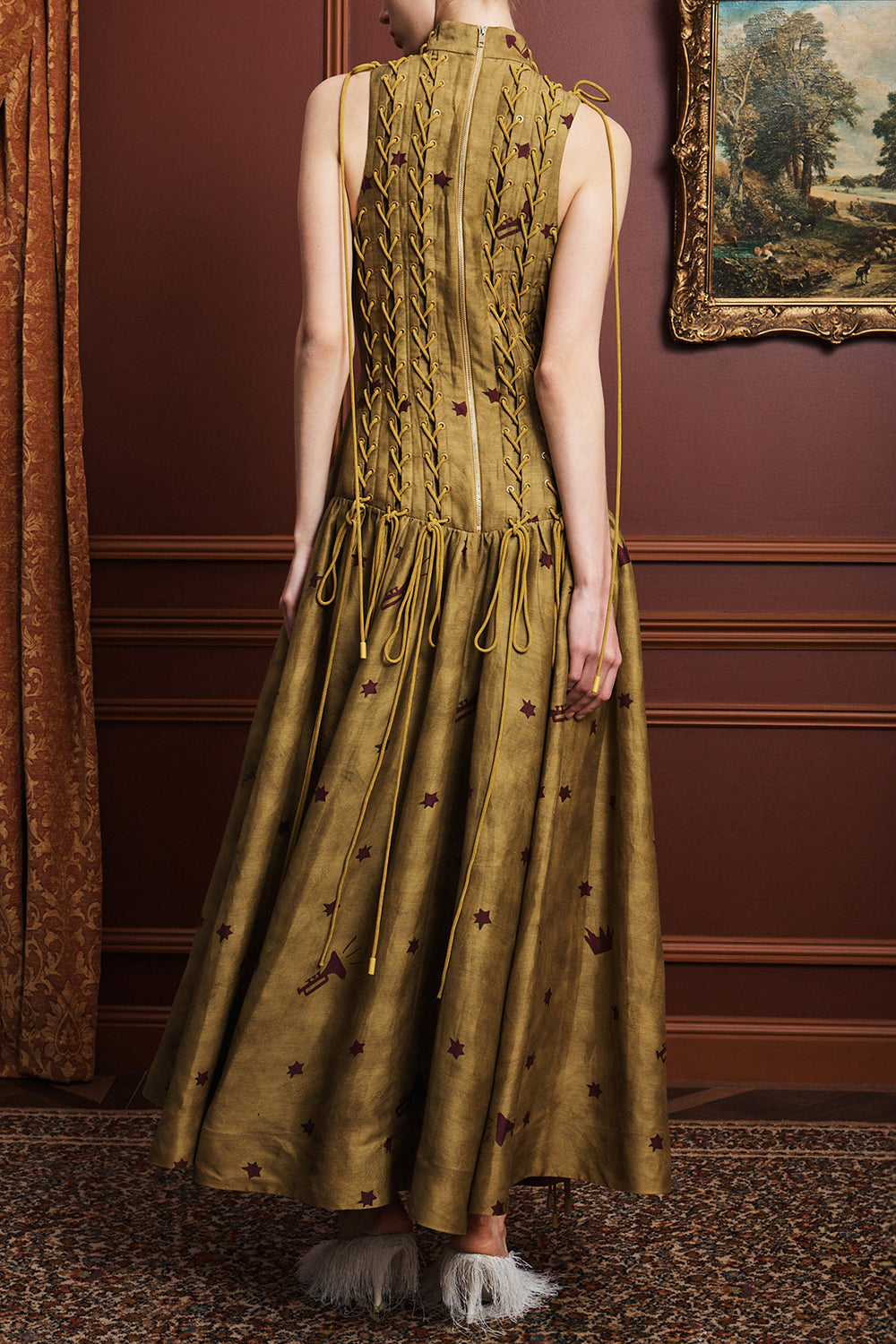 Astro Gown Olive