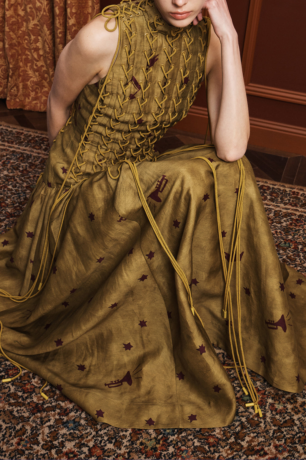 Astro Gown Olive