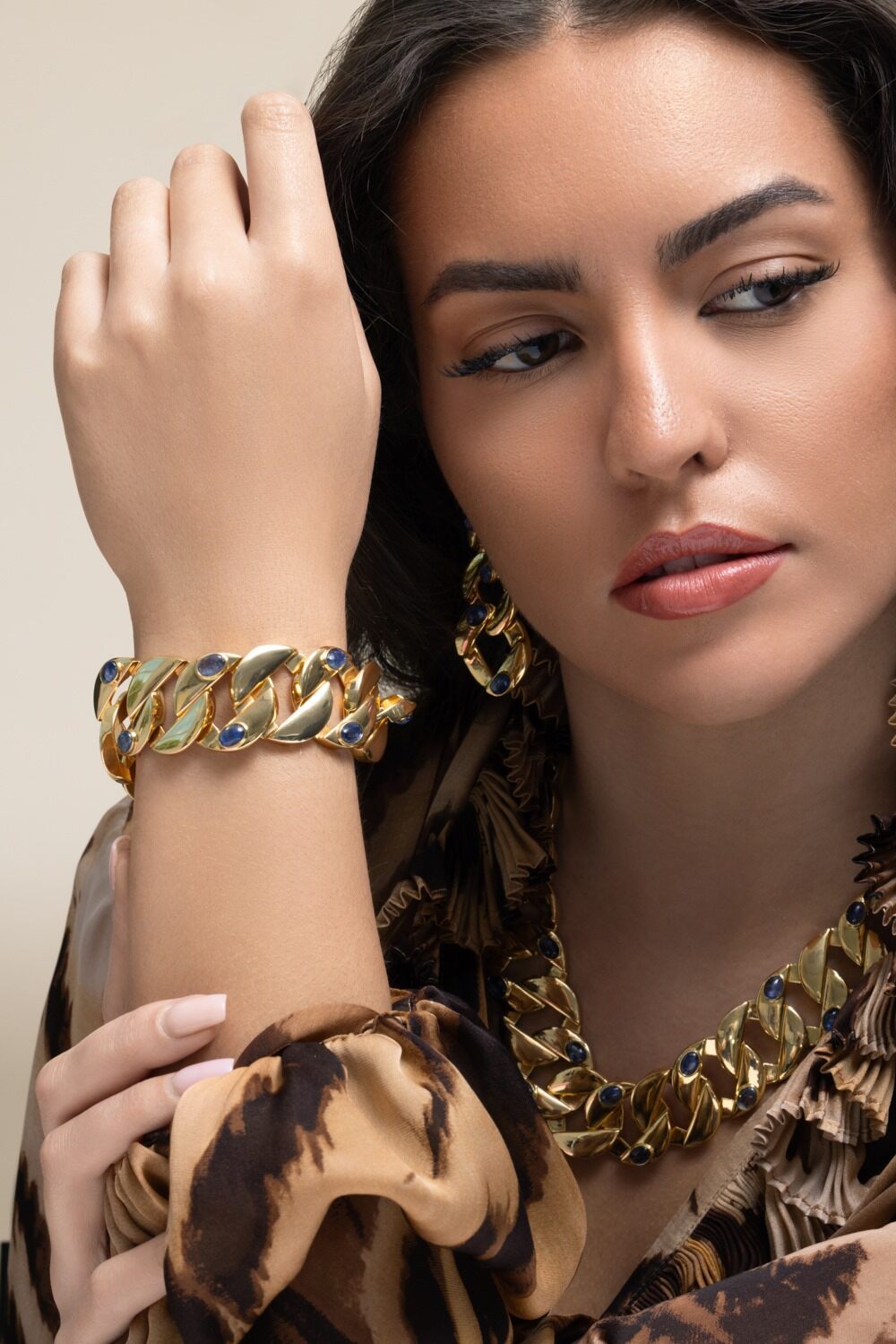 Kyanite Estelle Bracelet-YELLOW-JEWELRYBOUTIQUEBRACELET O-BOUNKIT JEWELRY