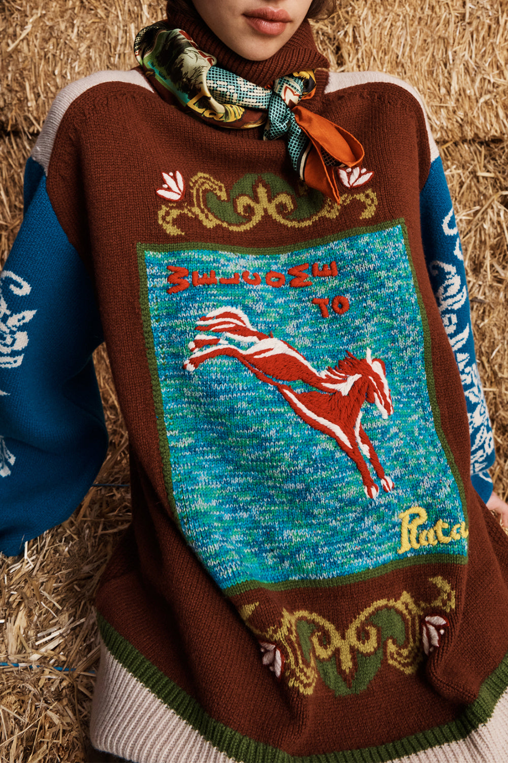 Lasso Patchwork Sweater