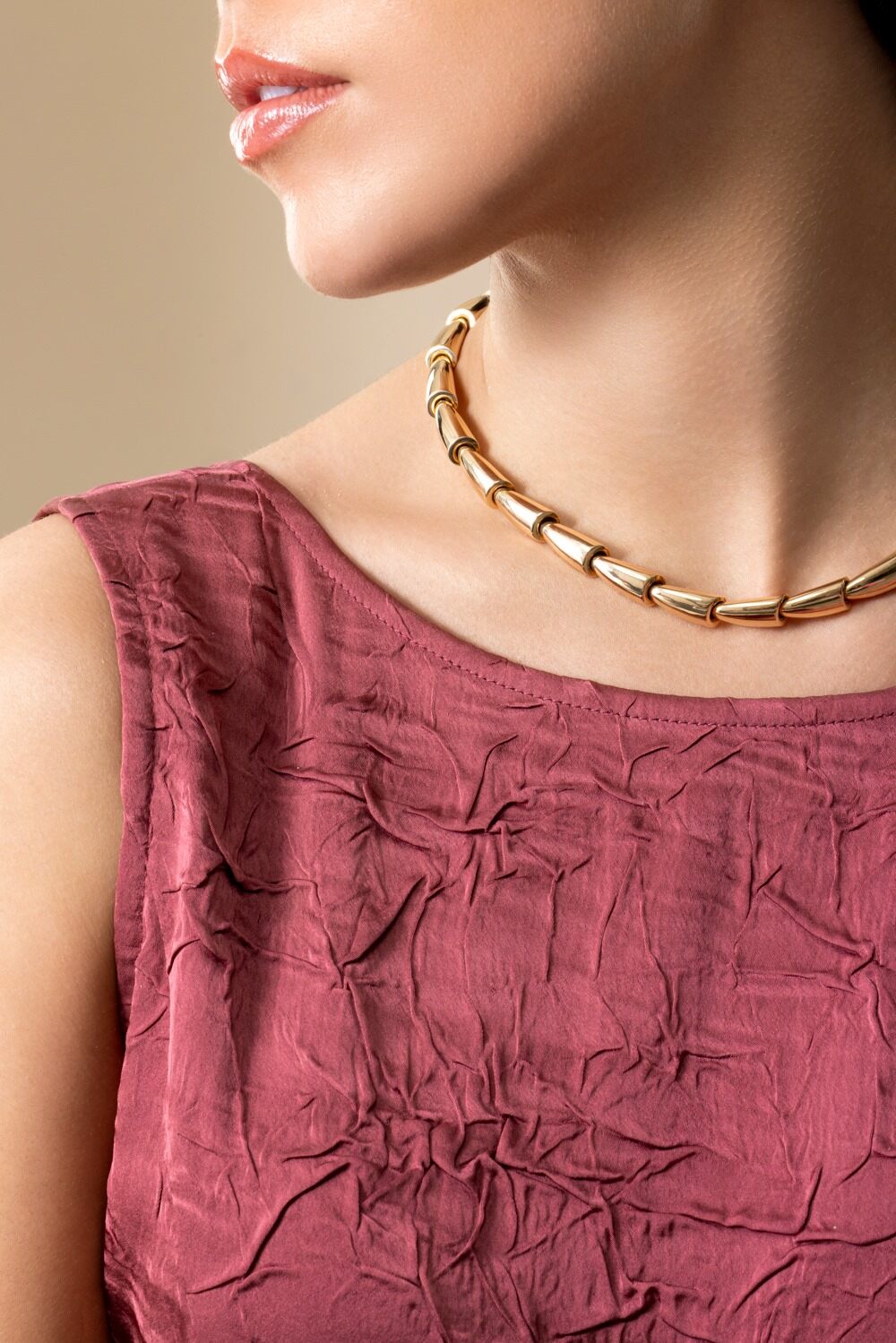 Calla Midi Necklace-ROSE GOLD-JEWELRYFINE JEWELNECKLACE O-VHERNIER