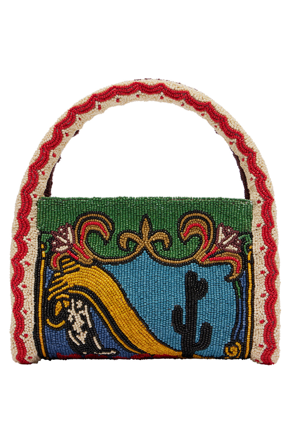 Ace Beaded Barrel Bag