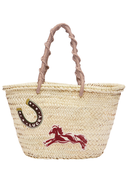 Ace Macarame Basket Bag