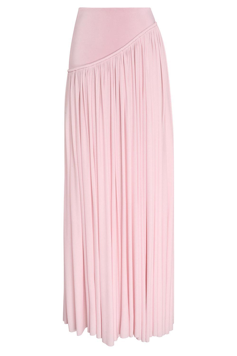 Alchemy Asymmetric Skirt-PINK-1-CLOTHINGSKIRTMAXI-ZIMMERMANN