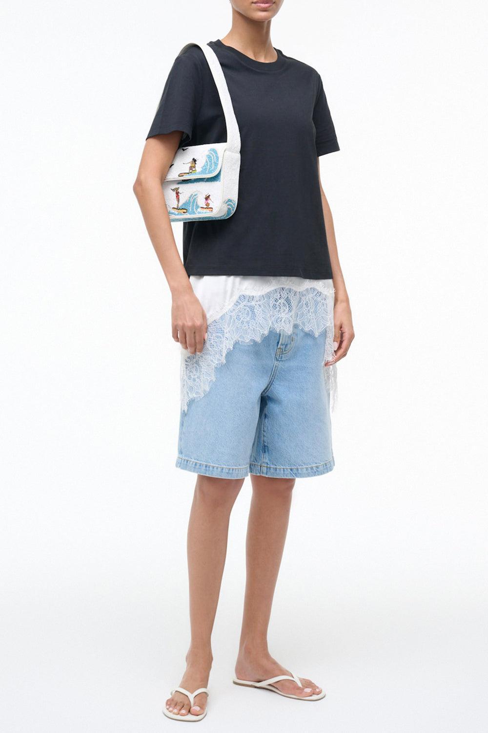 Tommy Beaded Bag - Surf Babes-COASTAL-O/S-HANDBAGSHOULDER-STAUD