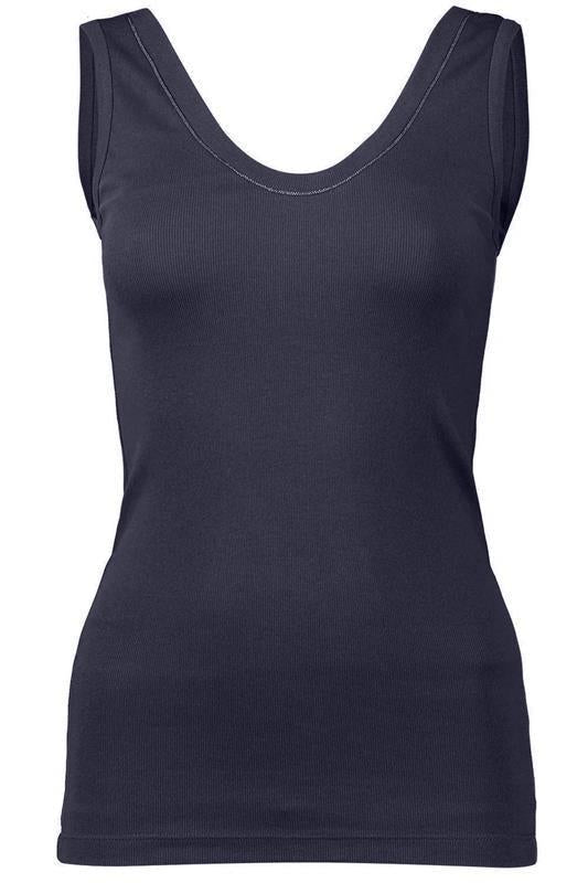 Scoop Tank Top - Abyss-BLUE-XS-CLOTHINGTOPTANK-BRUNELLO CUCINELLI