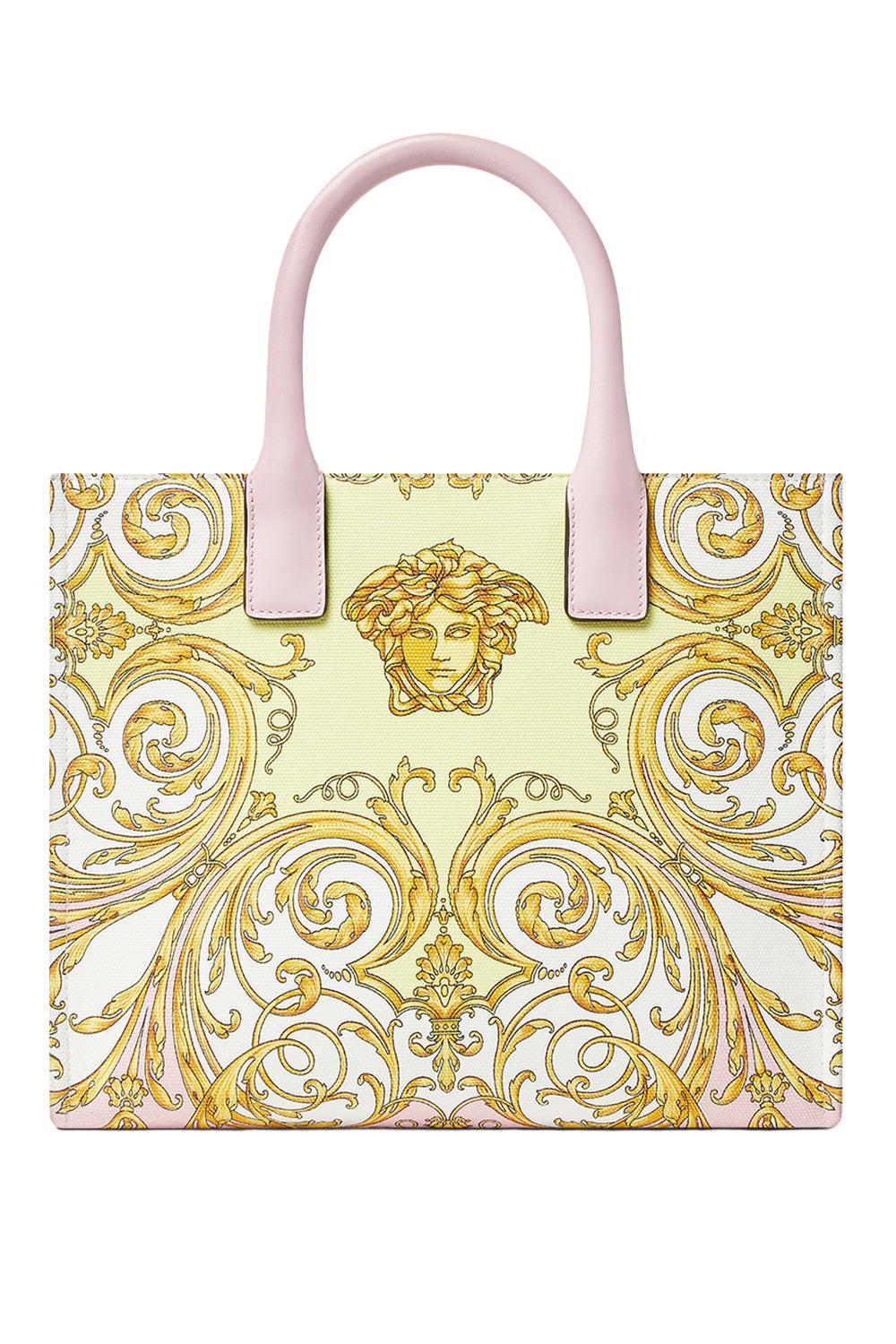 La Meduse Small Tote Bag - Pastel Pink Multi-PINK-HANDBAGTOTES-VERSACE