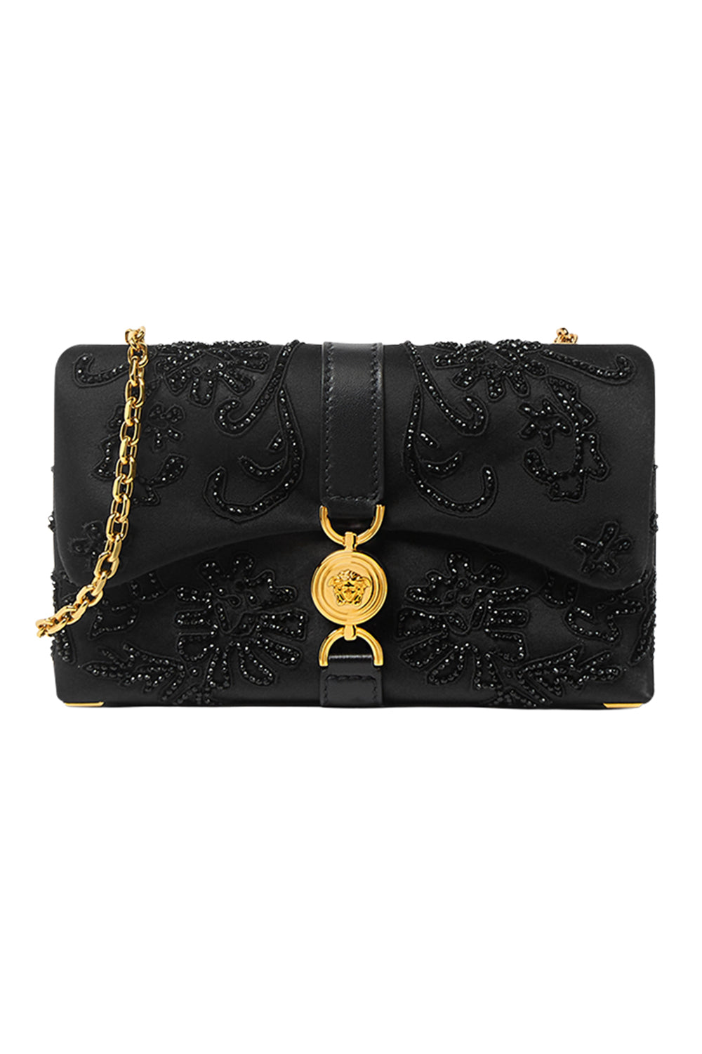 Mini Klieo Bag - Black Beaded