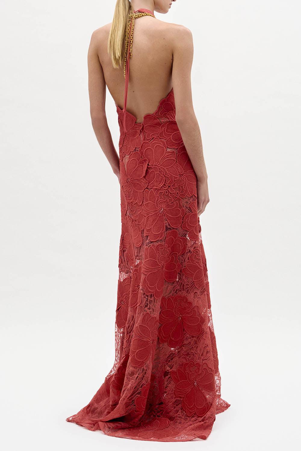 Mab Dress - Cranberry-CRANBRRY-S-CLOTHINGDRESSGOWN-SILVIA TCHERASSI
