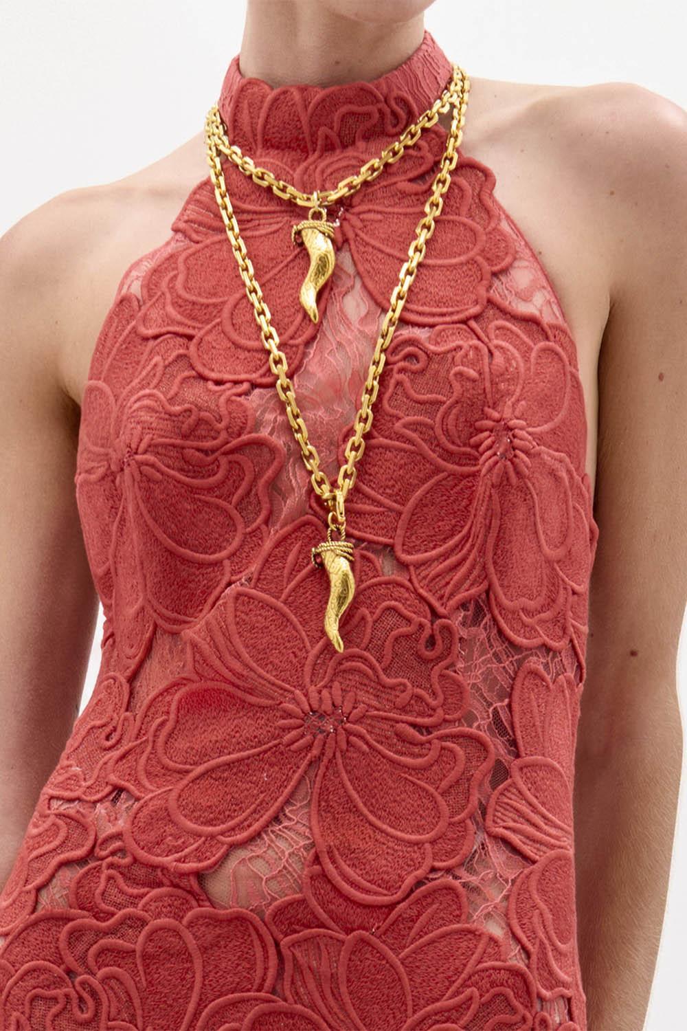 Mab Dress - Cranberry-CRANBRRY-S-CLOTHINGDRESSGOWN-SILVIA TCHERASSI