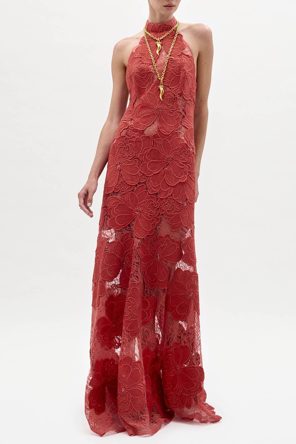Mab Dress - Cranberry-CRANBRRY-S-CLOTHINGDRESSGOWN-SILVIA TCHERASSI