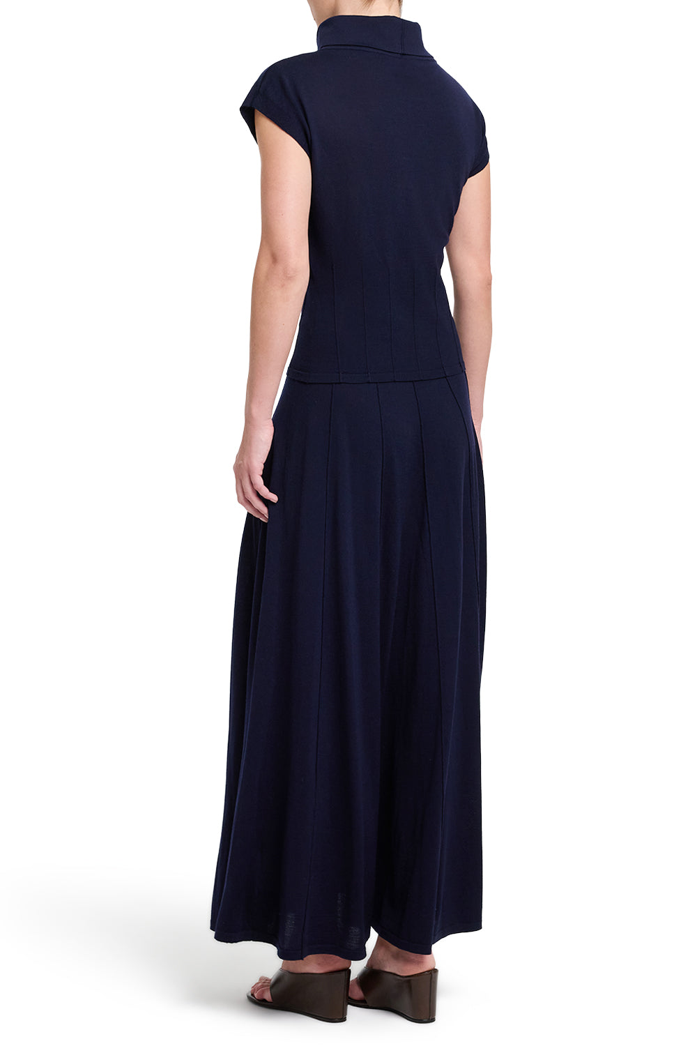 Funnel Neck Sleeveless Top