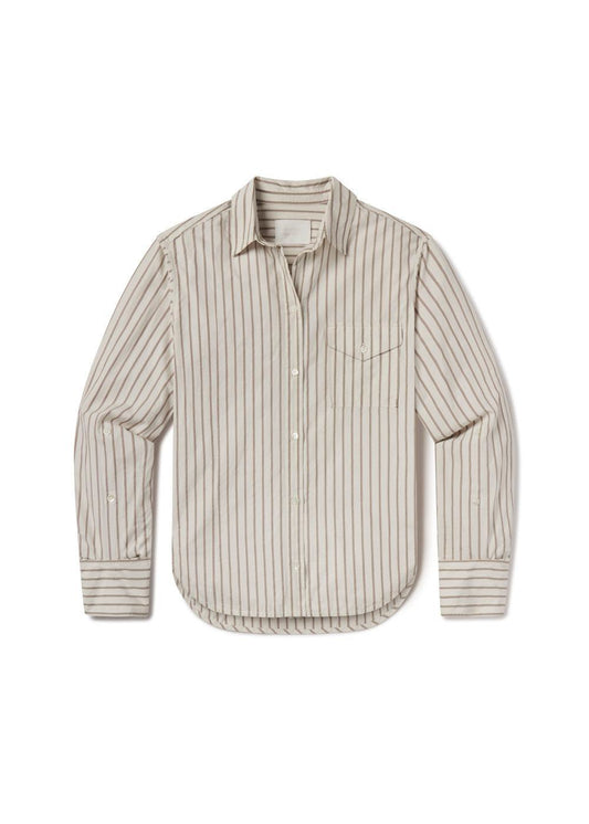 Shay Shirt - Alabaster Stripe-STRIPE-XS-CLOTHINGTOPBLOUSE-CITIZENS of HUMANITY
