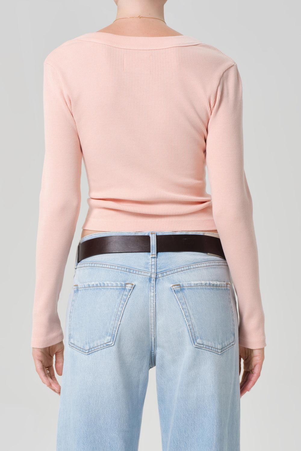 Varra Henley Tee-ORANGE-XS-CLOTHINGTOPKNITS-CITIZENS of HUMANITY