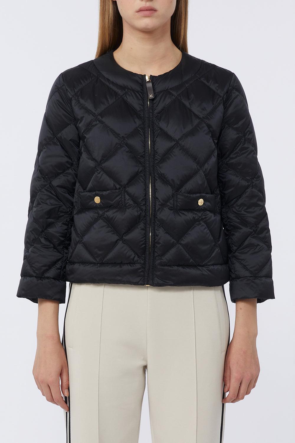 Puffer Jacket-BLACK-4-CLOTHINGJACKETCASUAL-MAX MARA