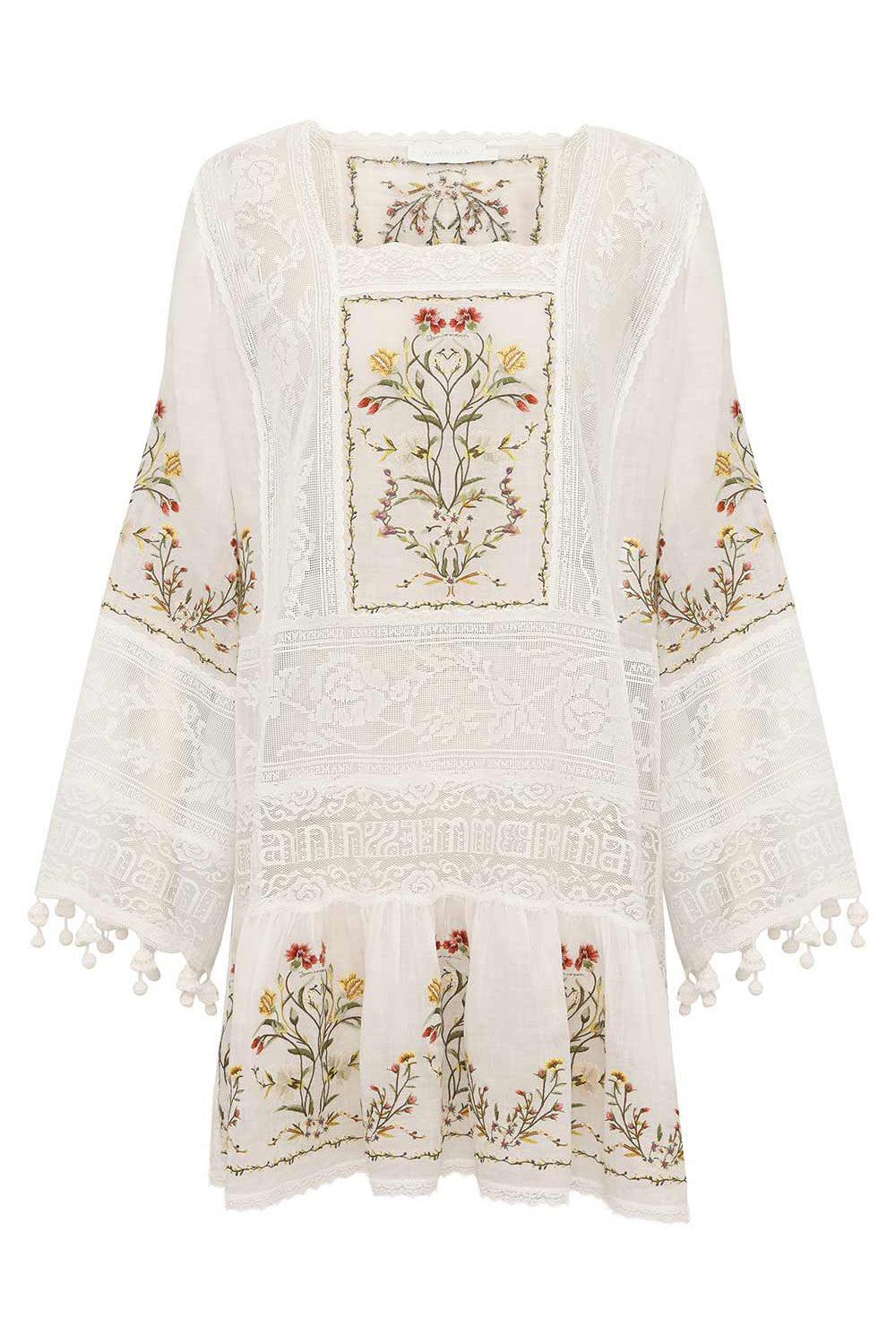 Fairlight Embroidered Mini-CREAM-0P-CLOTHINGDRESSCASUAL-ZIMMERMANN