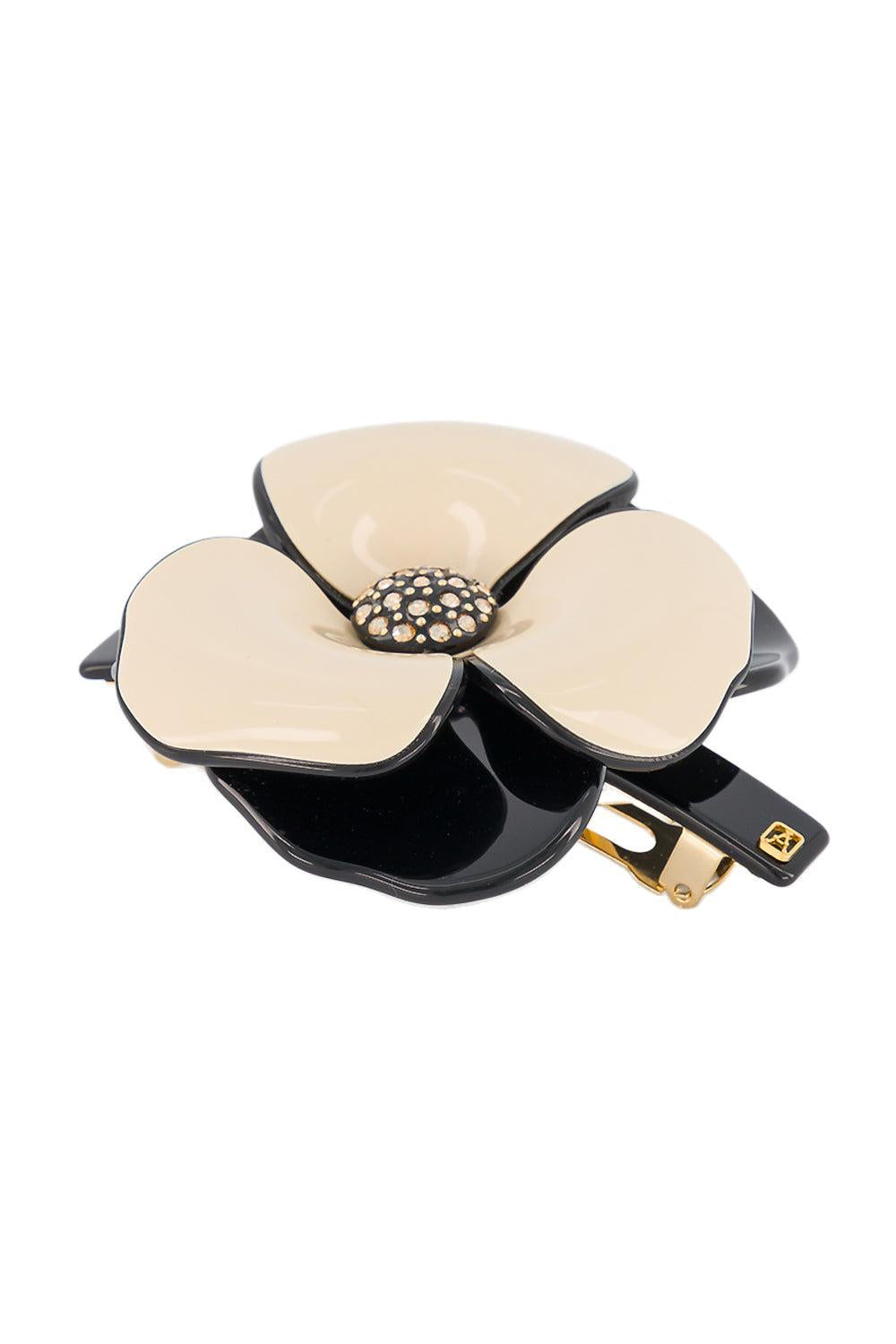Camelia St Honore Barette-BROWN-ACCESSORIESPECIALPOP UP-ALEXANDRE DE PARIS