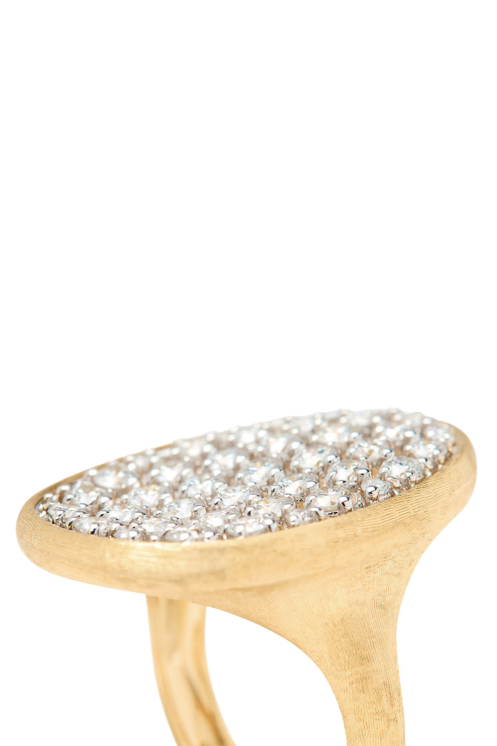 Diamond Lunaria Ring
