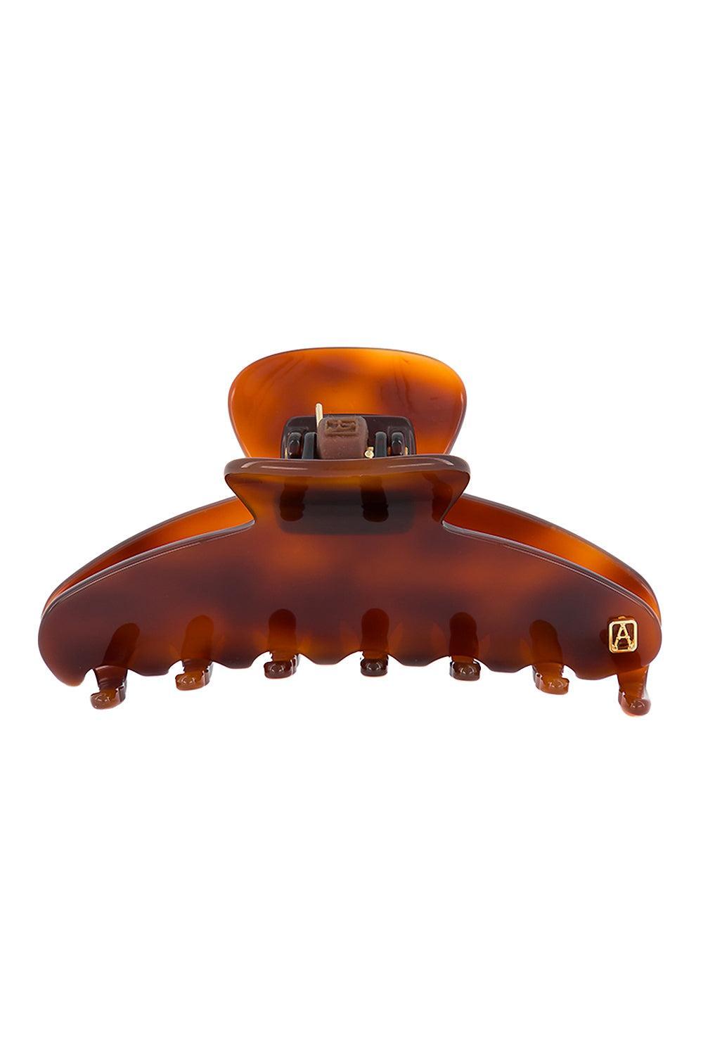Saint Germains Medium Hair Clip - Tortoiseshell-ANIMAL-ACCESSORIESPECIALPOP UP-ALEXANDRE DE PARIS
