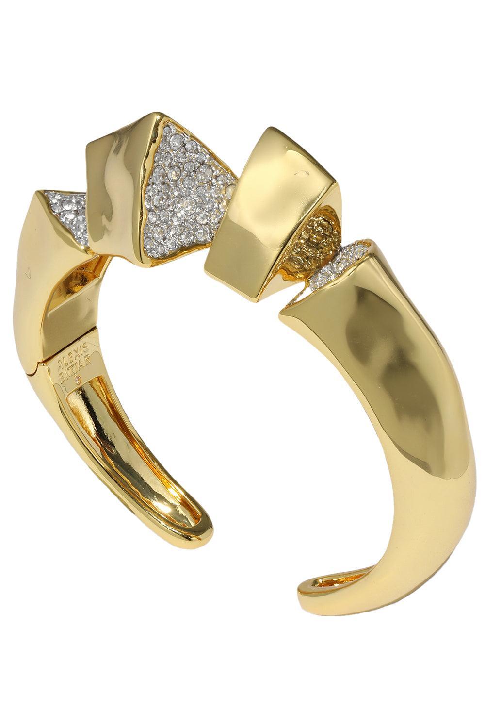 Crystal Peak Solanales Hinge Cuff Bracelet-YELLOW-JEWELRYBOUTIQUEBRACELET O-ALEXIS BITTAR