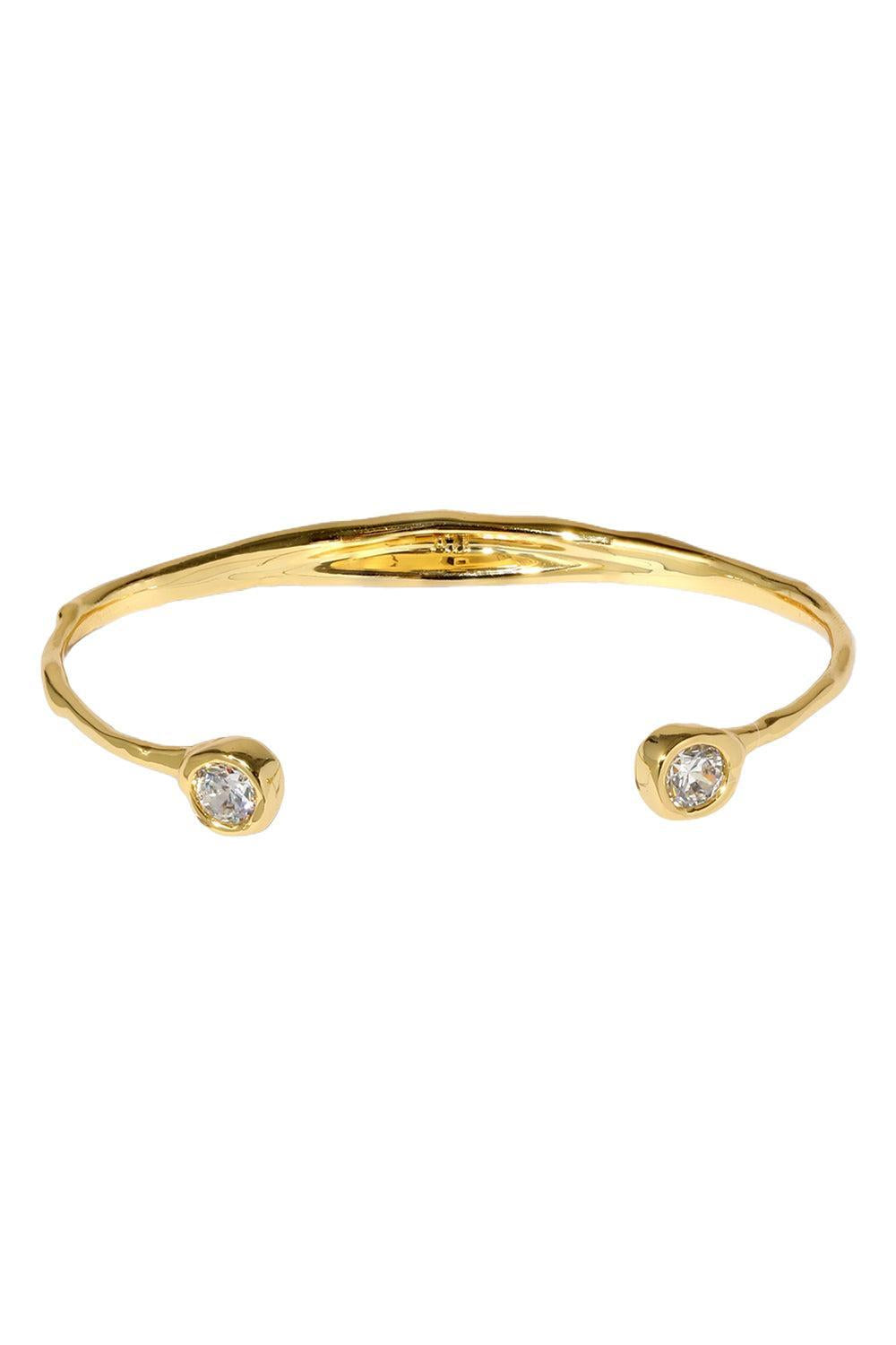 Crystal Asterales Skinny Capped Cuff Bracelet-YELLOW-JEWELRYBOUTIQUEBRACELET O-ALEXIS BITTAR