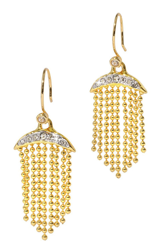 Crystal Petite Solanales Petite Fringe Earrings-YELLOW-JEWELRYBOUTIQUEEARRING-ALEXIS BITTAR