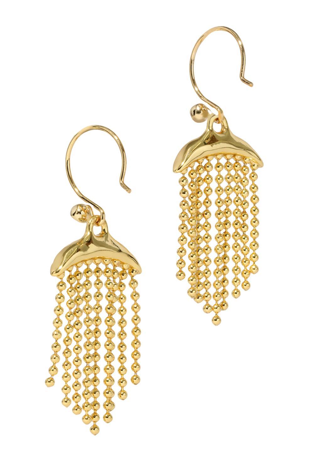 Crystal Petite Solanales Petite Fringe Earrings-YELLOW-JEWELRYBOUTIQUEEARRING-ALEXIS BITTAR