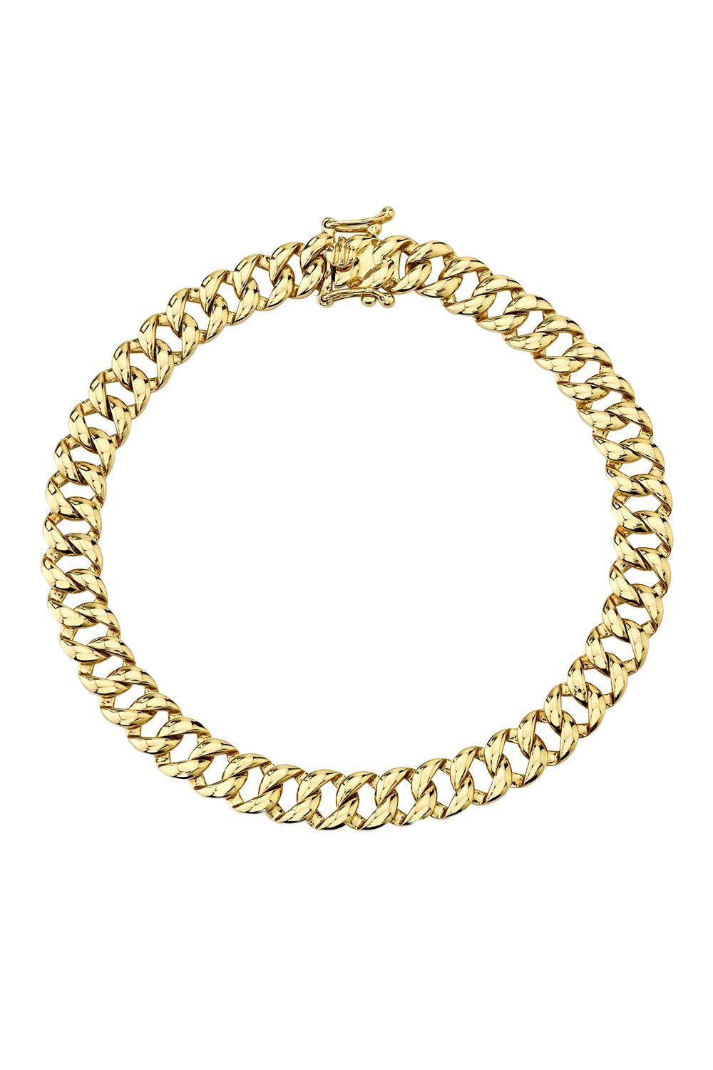 Small Havana Chain Bracelet-YELLOW GOLD-JEWELRYFINE JEWELBRACELET O-ANITA KO