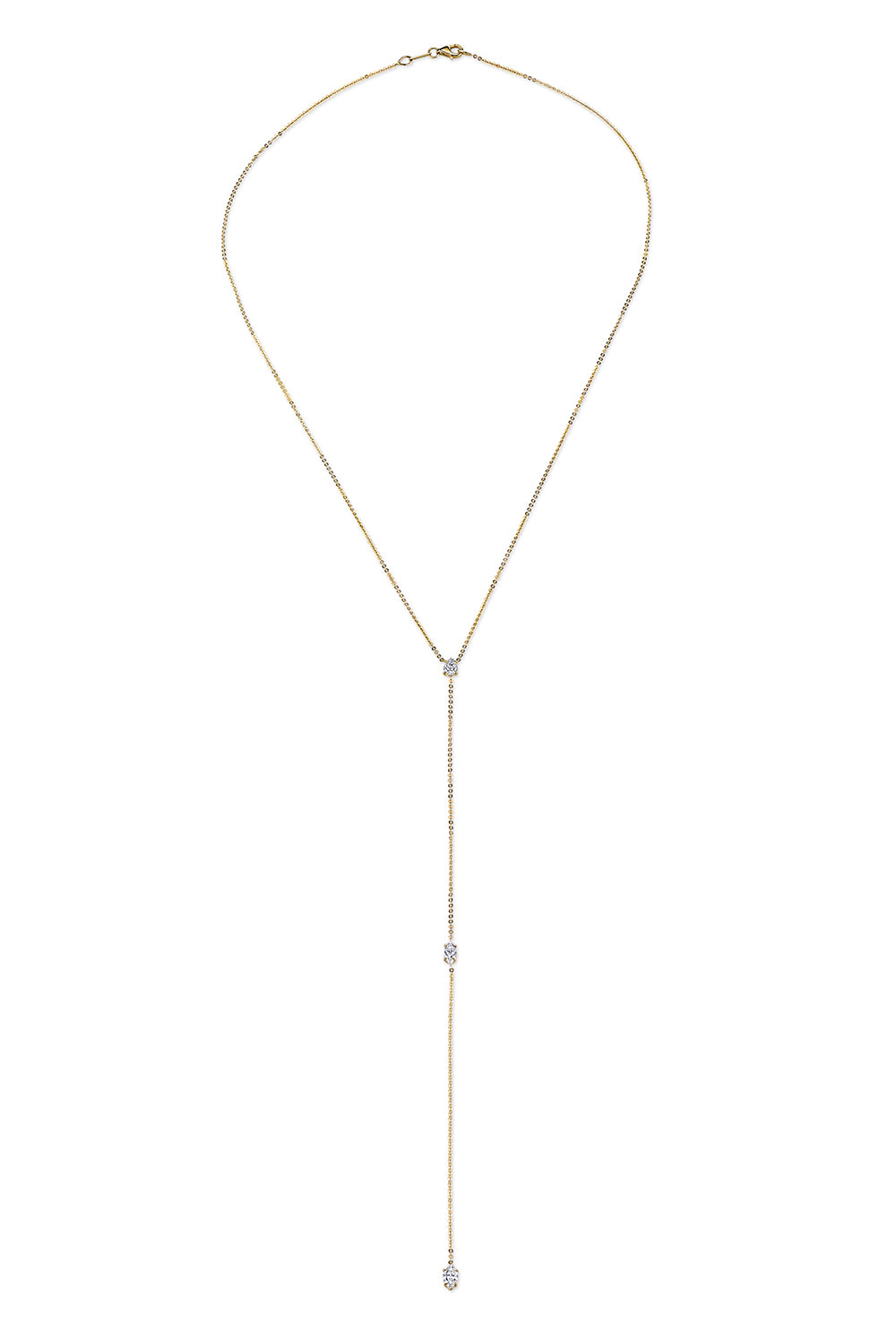 Diamond Lariat Necklace