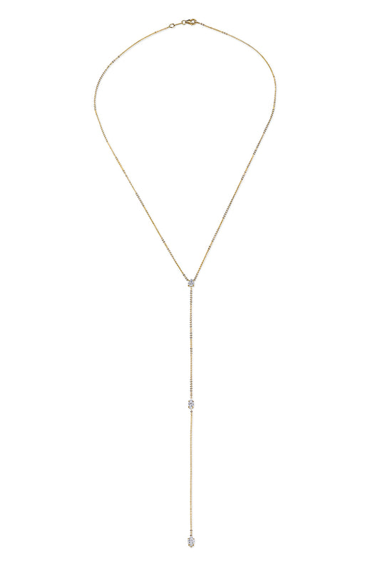 Diamond Lariat Necklace