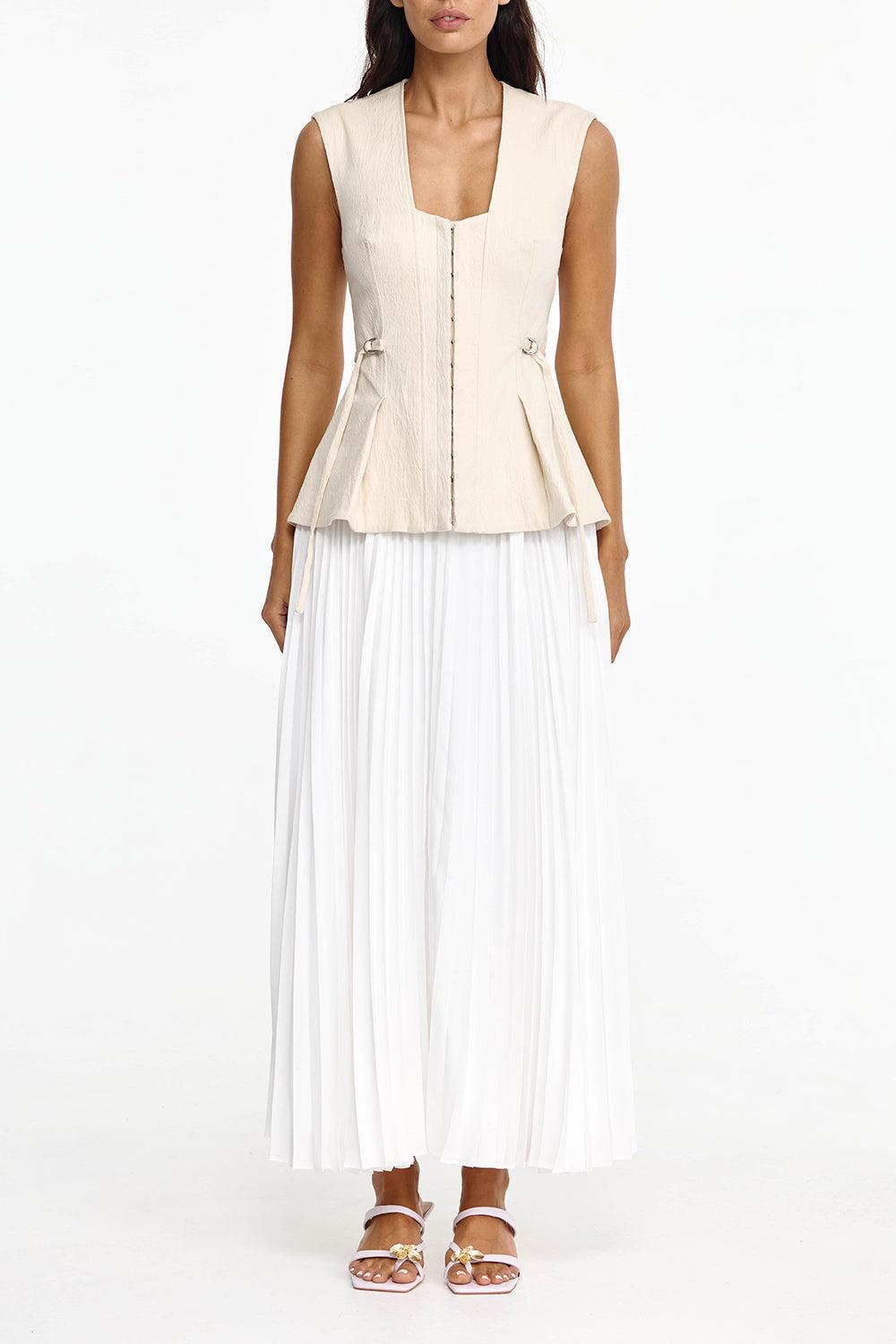 Delny Dress-CREAM-4-CLOTHINGDRESSCASUAL-ACLER