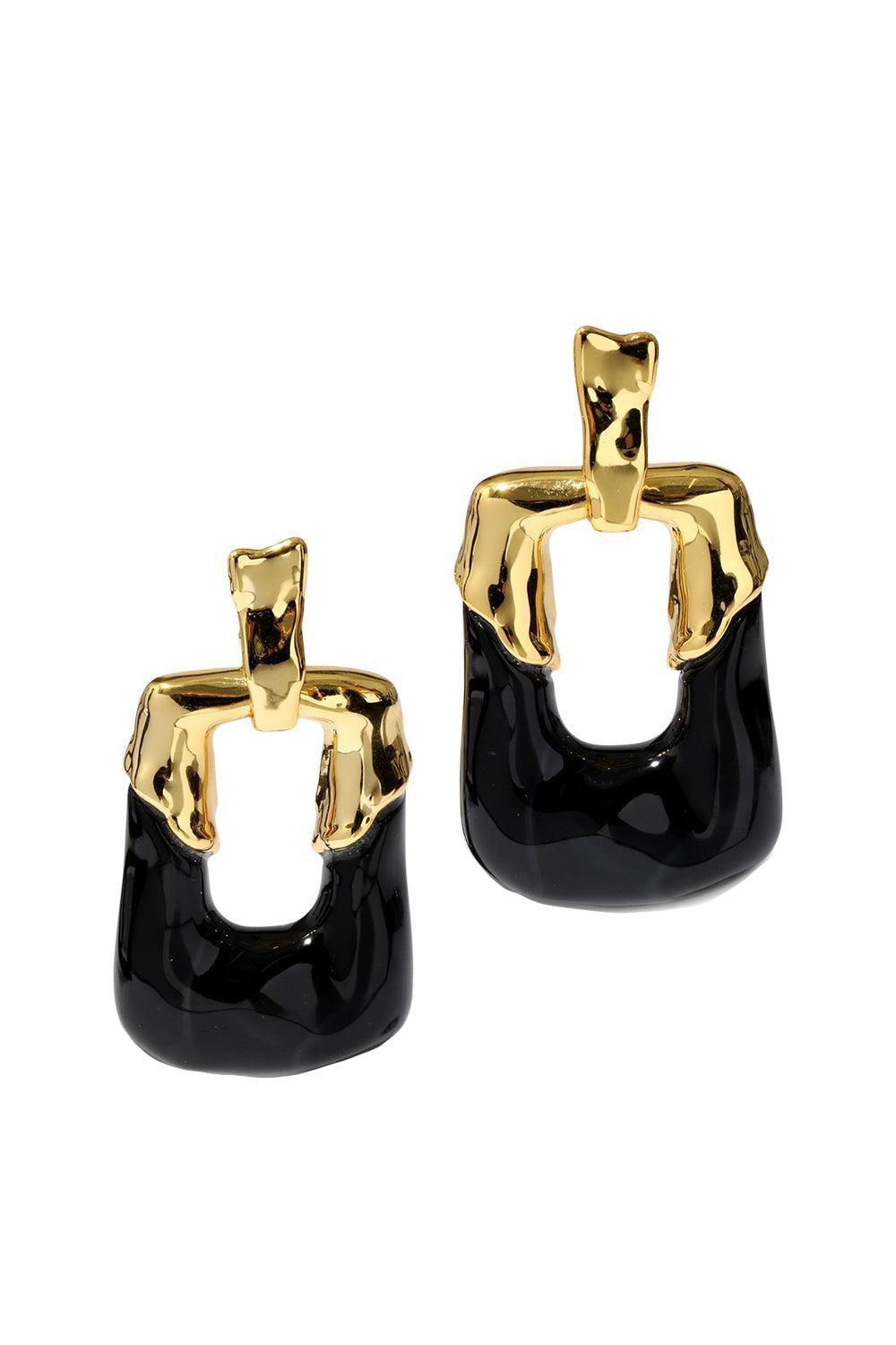 Luminous Lucite Door Knocker Earrings-BLUE-JEWELRYBOUTIQUEEARRING-ALEXIS BITTAR